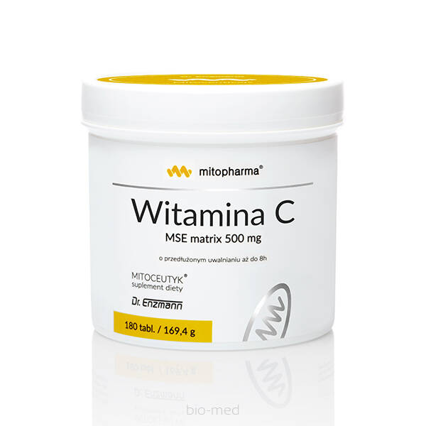 Witamina C matrix 500mg MSE dr Enzmann 180 tab