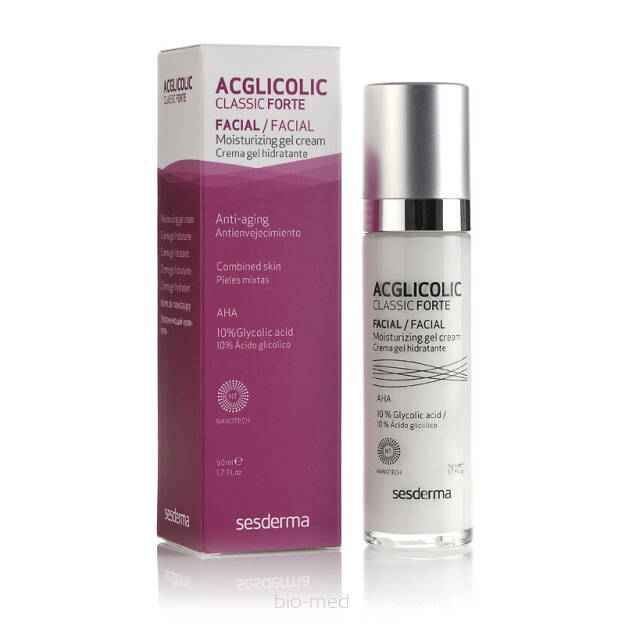 SeSDERMA ACGLICOLIC CLASSIC krem żel nawilżający