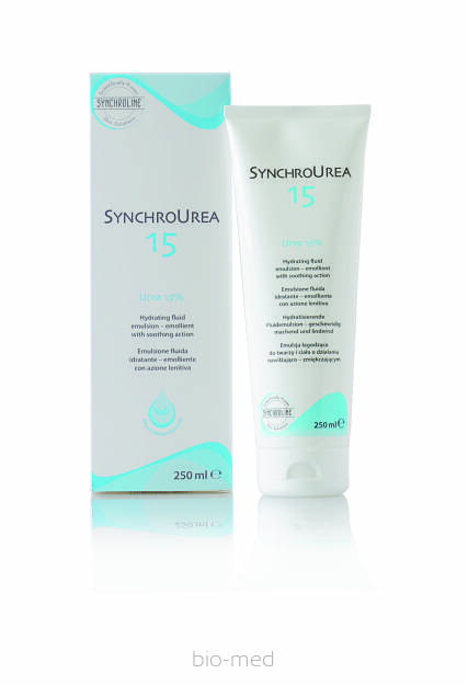 SYNCHROUREA 15 - preparat do twarzy i ciała o działaniu nawilżająco-zmiękczającym 250 ml