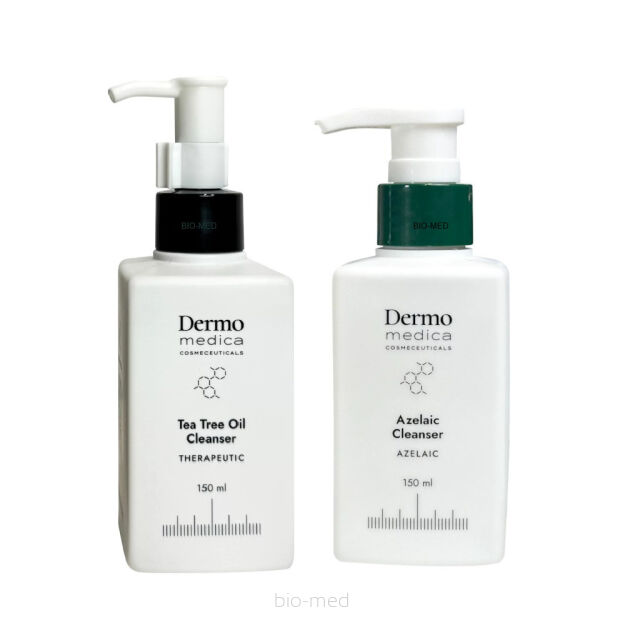 Dermomedica ZESTAW Tea Tree Oil Cleanser + Azelaic Cleanser