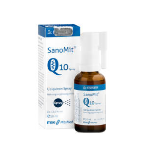 SanoMit Q10 MSE dr Enzmann 30ml Czysty Koenzym Q10 Spray