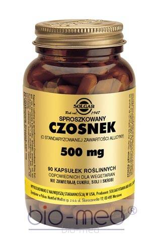 Solgar Czosnek Standaryzowany 500 mg