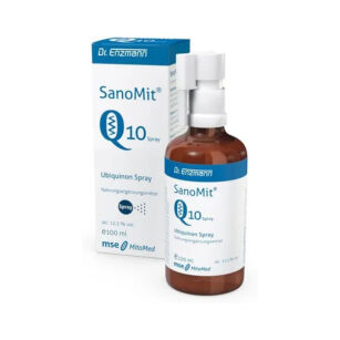 SanoMit Q10 MSE dr Enzmann 100ml Czysty Koenzym Spray