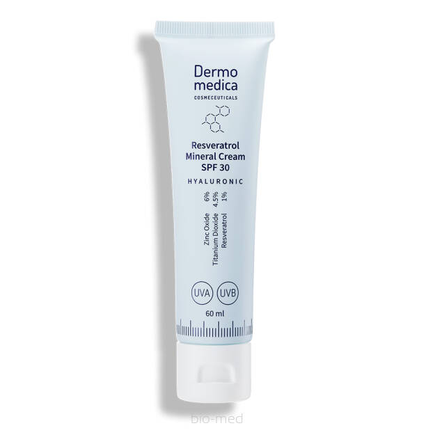 dermomedica resveratrol mineral cream spf 30