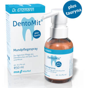 Q10 Dentomit spray MSE dr Enzmann PRZECIW PARADONTOZIE 30 ml