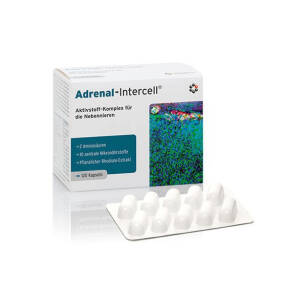 Adrenal-Intercell 120kaps. L-tyrozyna, L-fenyloalanina oraz Rhodiola