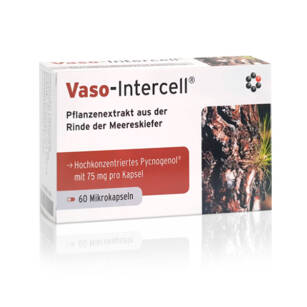 Vaso-Intercell 60kaps. Wspomaganie Układu Naczyniowego Żylnego