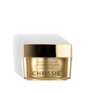 Chrissie Cosmetics Maska Rozświetlająca i Ujędrniająca z 24K złotem