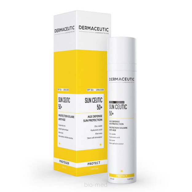 Dermaceutic Sun Ceutic 50+ Przeciwstarzeniowy Krem z Filtrem SPF50