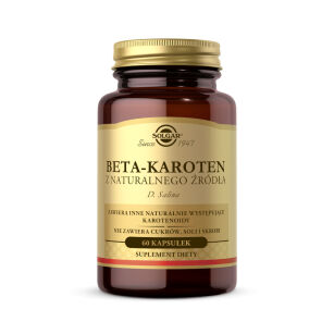 Solgar Naturalny Beta Karoten suplement diety