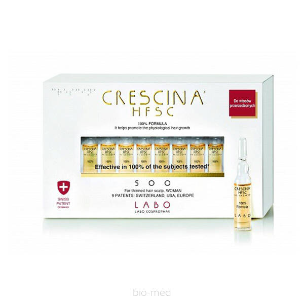 CRESCINA Hfsc Re-Growth 500 for Woman - 10amp.